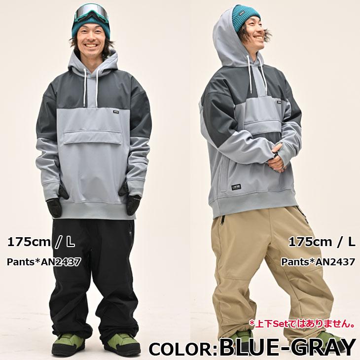 REW 24-25 ANTHEM アンセム ウェアー SHOULDER PATCH HOODIE AN2405 撥