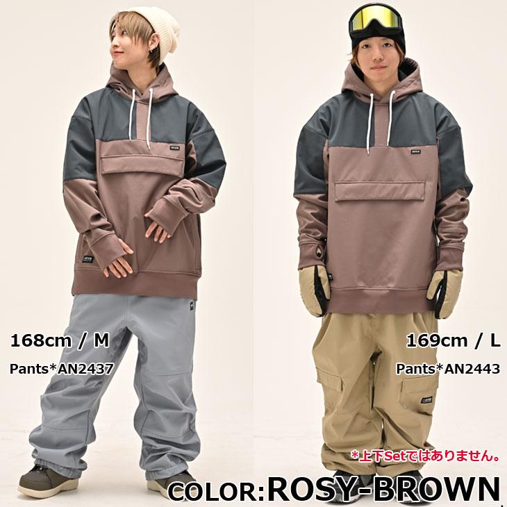 REW 24-25 ANTHEM アンセム ウェアー SHOULDER PATCH HOODIE AN2405 撥