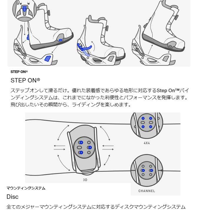 【新品未使用】24-25モデルBURTON Step On SmallsキッズL Juniors' Smalls Step On® Snowboard Boot [2025] | Burton