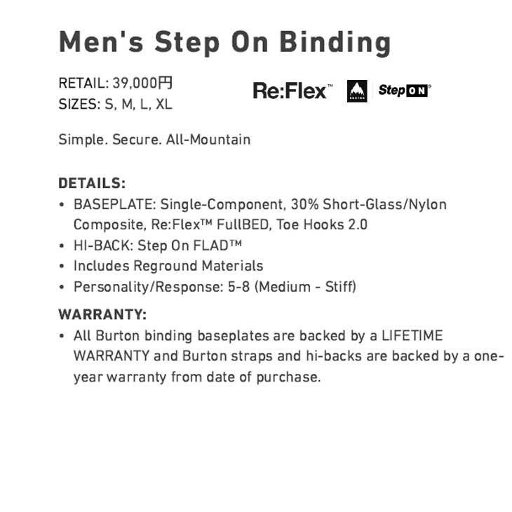 BURTON（バートン） 24-25 BURTON Binding ビンディング メンズ Men's