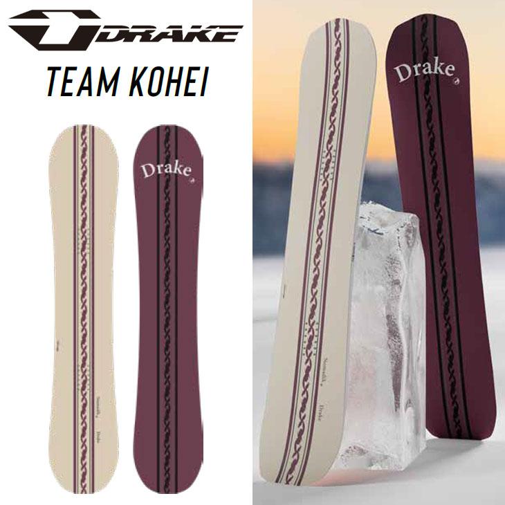 DRAKE（ドレイク） 24-25 DRAKE スノーボード 板 メンズTEAM KOHEI 