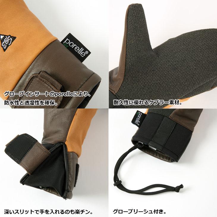 eb's（エビス） 24-25 ebs グローブ スノーボード CARVING MITT STRONG