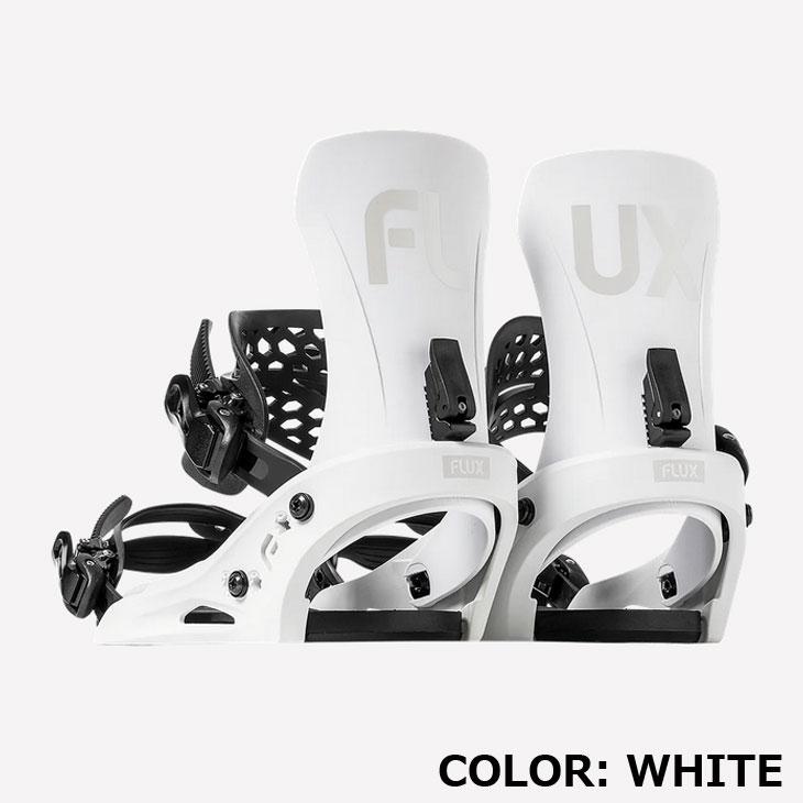 24-25 FLUX EMスノーボード ビンディング ホワイト FLUX BINDINGS（フラックスバインディング） 24-25 FLUX フラックス EM