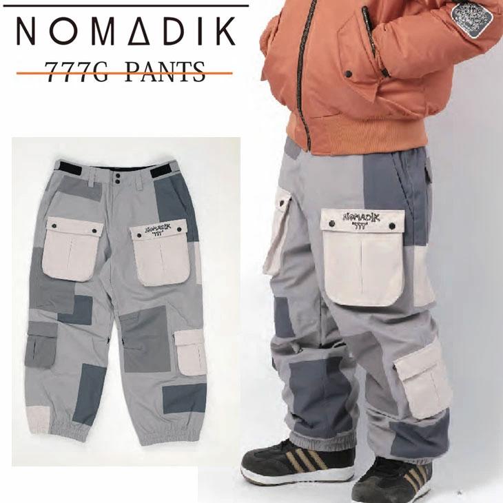 NOMADIX 24-25 NOMADIK ノマディック ウエアー 777G PANTS パンツ SNOW