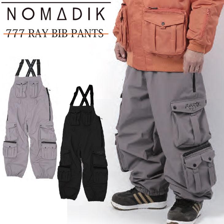 新品 24-25 NOMADIK 777 RAY BIB PANTS XL NOMADIX 24-25 NOMADIK ノマディック ウエアー 777RAY BIB PANTS