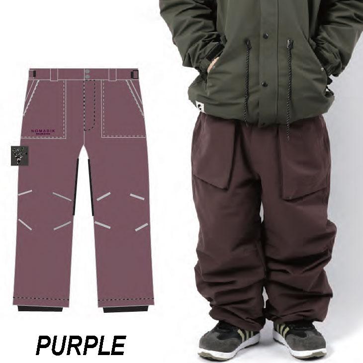 NOMADIX 24-25 NOMADIK ノマディック ウエアー THICK PANTS パンツ