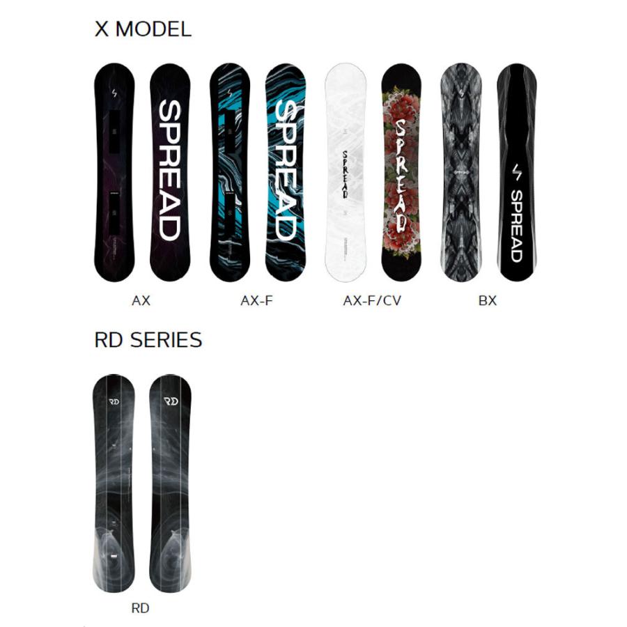 24-25 SPREAD スプレッド グラトリ スノーボード 板 【AX 】 ship1