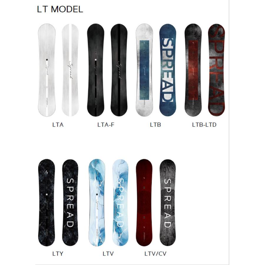 24-25 SPREAD スプレッド グラトリ スノーボード 板 【LTV