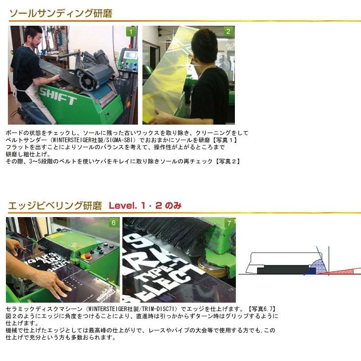 スノーボード チューンナップ【Level.2】STANDARD】 クアトロクロス
