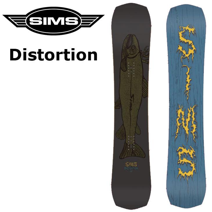 SIMS 24-25 シムス スノーボード 板 Distortion