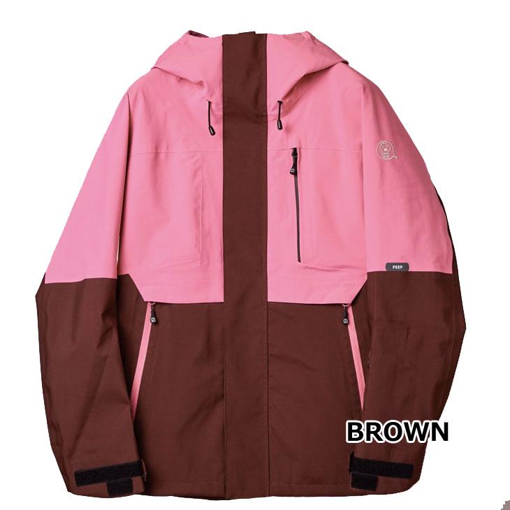 24-25 unfudge snow wear ウエアー PEEP JACKET ピープ ジャケット