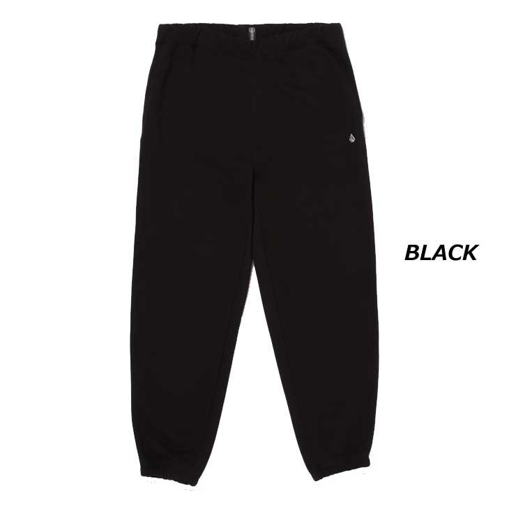 VOLCOM（ボルコム） スエットパンツ 2024秋冬 SINGLE STONE FLEECE