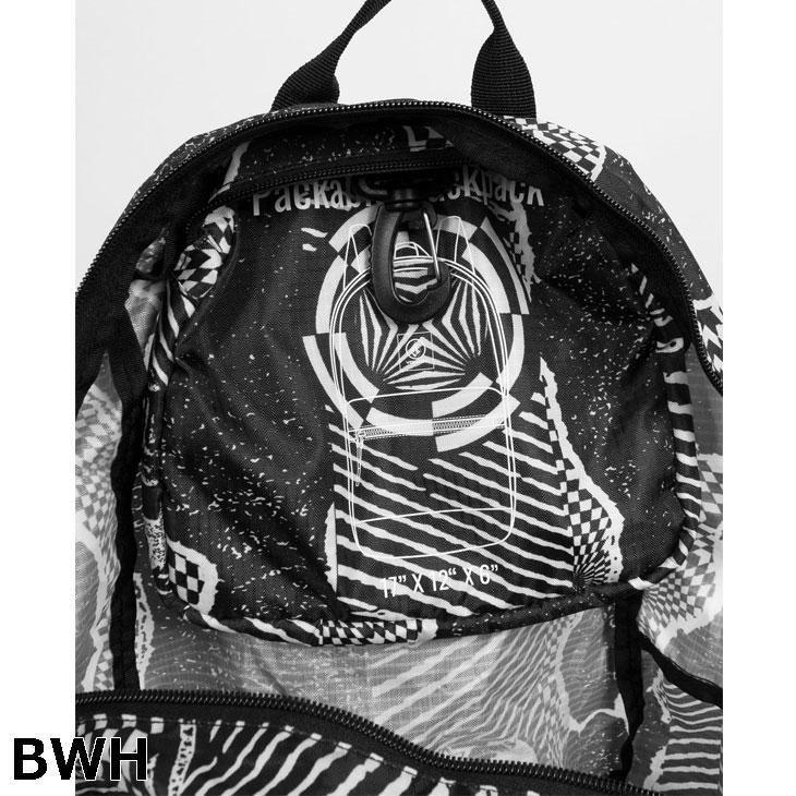 ボルコム VOLCOM バックパック 2024春夏 リュック  BT Lightweight Packable Backpack パッカブル  VMXX07JMEA ship1｜fleaboardshop｜06