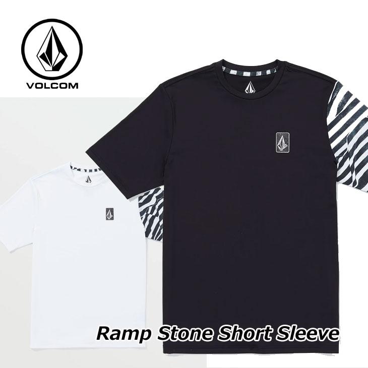VOLCOM（ボルコム） メンズ ラッシュガード 半袖 2024春夏 Ramp Stone Short Sleeve S/S A9112404 ...