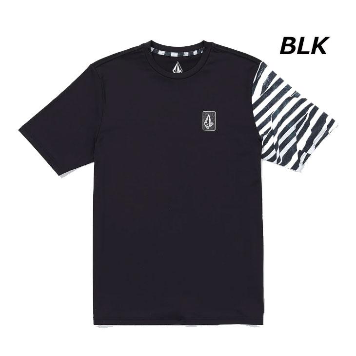 VOLCOM（ボルコム） メンズ ラッシュガード 半袖 2024春夏 Ramp Stone Short Sleeve S/S A9112404 ...