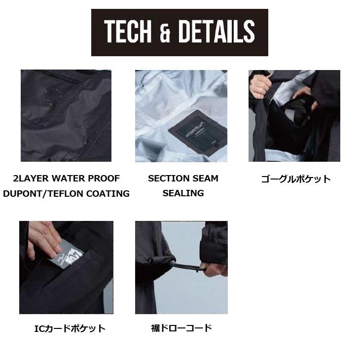 AA（ダブルエー） 25-26 AA スノーボード ウエア ユニセックス