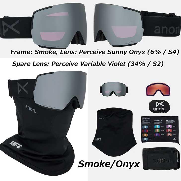 25-26 ANON アノン スキー\u0026スノーボードゴーグル  M5 Goggles + MFIフェイスマスク  【日本正規品】ship1【返品種別OUTLET】の画像