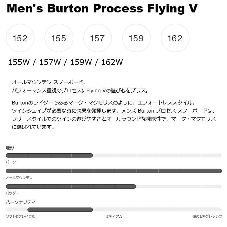 BURTON（バートン） 25-26 BURTON スノーボード Men's Process Flying