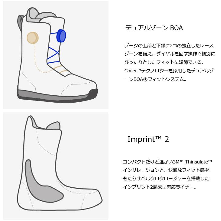 BURTON（バートン） 25-26 BURTON メンズ ブーツ Men's Ruler BOA Wide