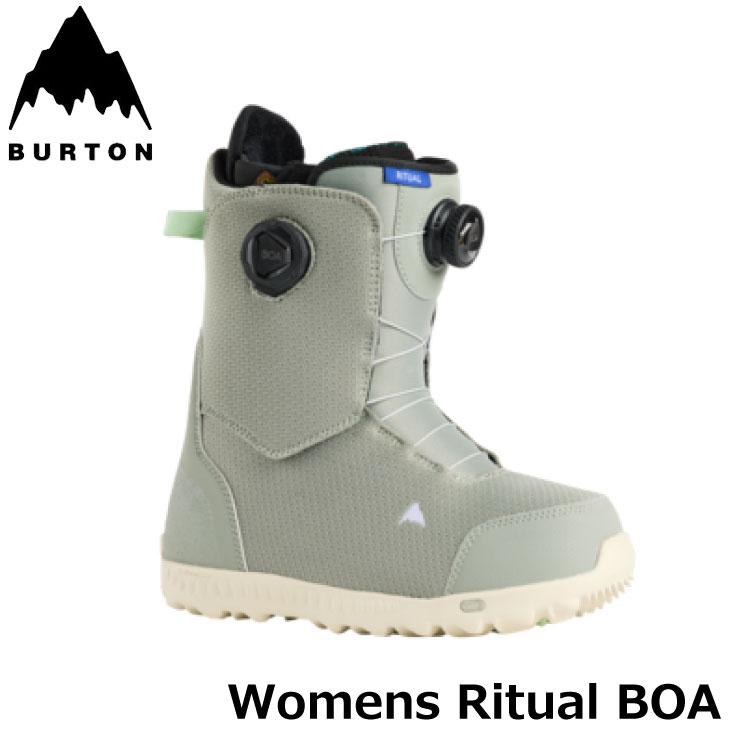 アオページウィメンズBurtonリチュアル BOAブーツ25.5cm美品 BURTON（バートン） 25-26 BURTON ブーツ スノーボード スノボ