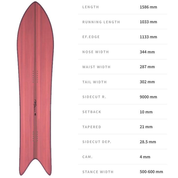 25-26 GENTEMSTICK ゲンテンスティック !!  BARRACUDA スノーボード   ship1の画像