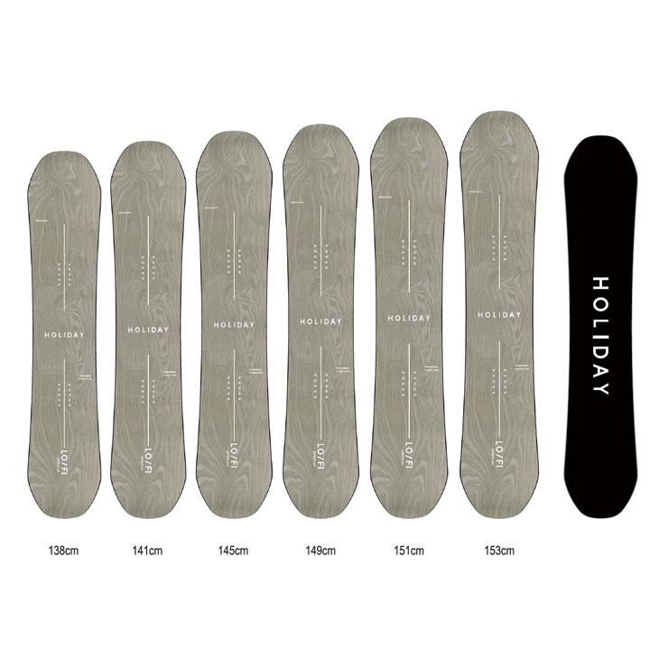 HOLIDAY 25-26 HOLIDAY ホリデイ ホリデー スノーボード 板 【Lo-Fi