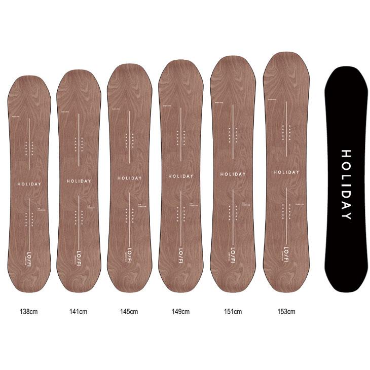 HOLIDAY 25-26 HOLIDAY ホリデイ ホリデー スノーボード 板 【Lo-Fi