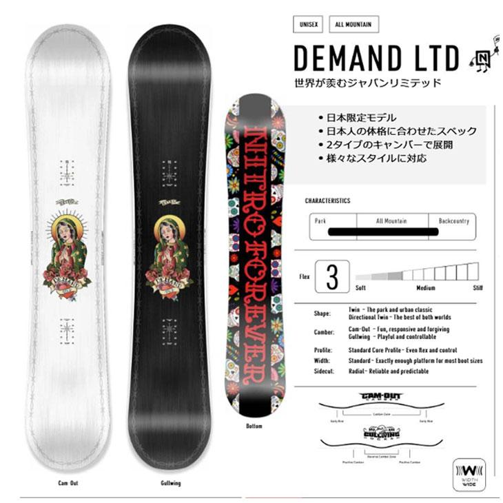 NITRO（ナイトロ） 25-26 NITRO スノーボード 板 【DEMAND LTD