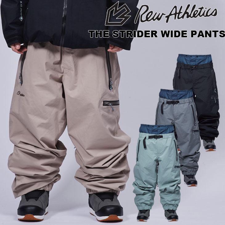 2422【新品タグ付き】Rew スノボウェア パンツ デニム ストライダー 23-24 REW(アールイーダブリュー)・THE STRIDER PANTS -STRAIGHT FIT