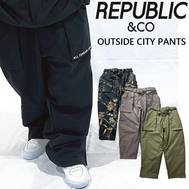 25-26 リパブリック REPUBLIC ＆ CO スノボ ウェアー パンツ OUTSIDE