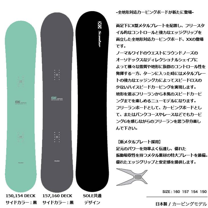 25-26 SCOOTER スクーター スノーボード 板 フリーラン カービング