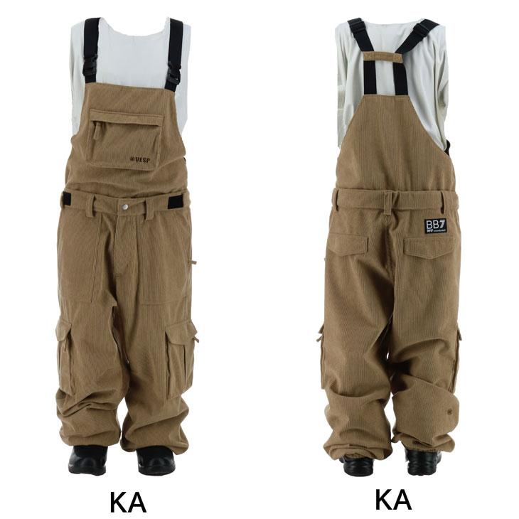 VESP（ベスプ） 25-26 VESP べスプ スノボ ウェアー ビブパンツ