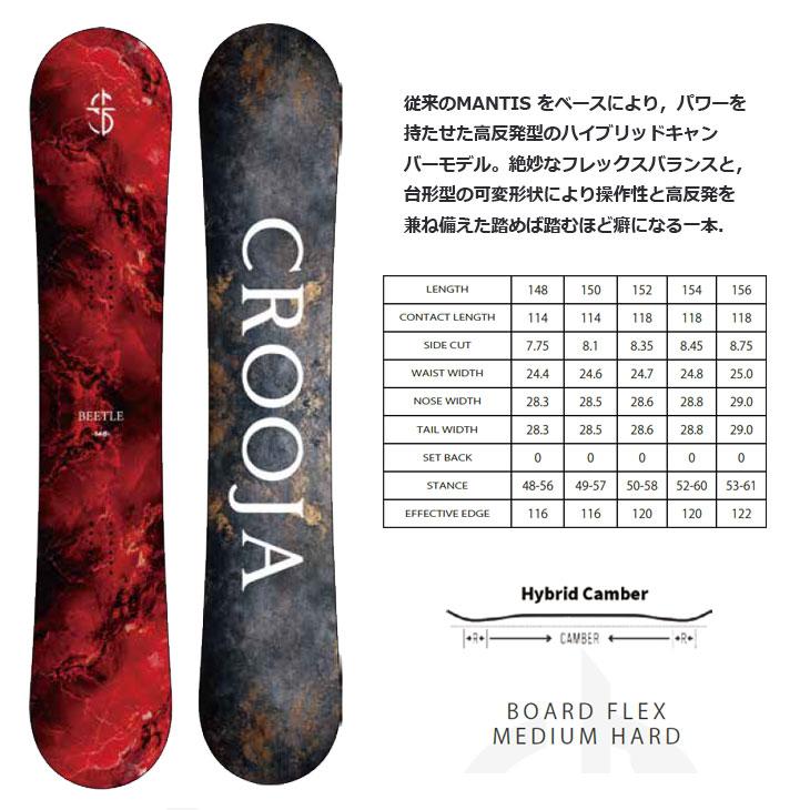 クロージャ　ビートル Amazon | CROOJA クロージャ BEETLE ビートル メンズ スノーボード