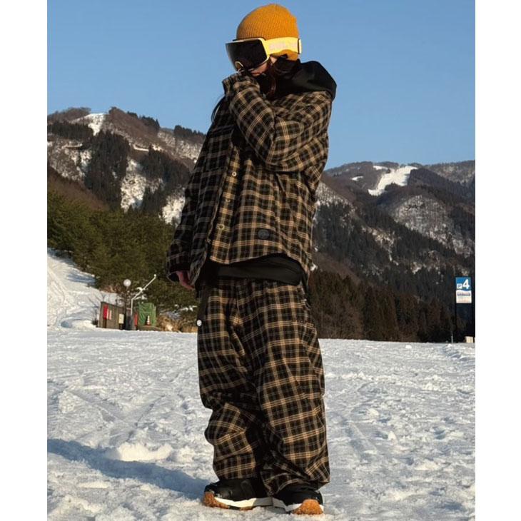 【美品】VESP ウールシャツジャケット 26-27 VESP べスプ スノボ ウェアー メンズ レディース VPMJ1085 Check