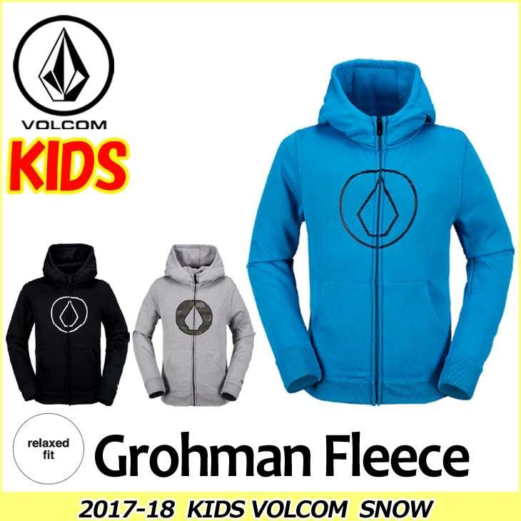 VOLCOM（ボルコム） 17-18 VOLCOM パーカー フリース キッズ
