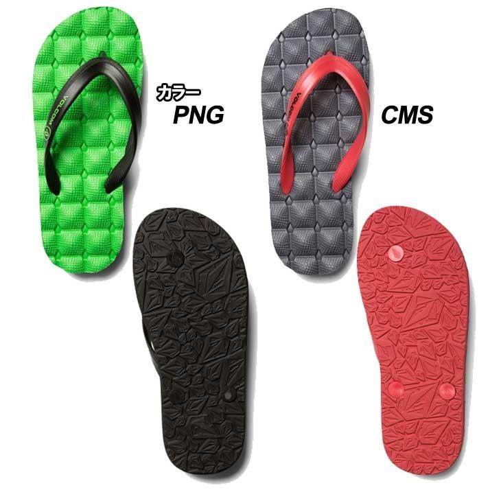 VOLCOM（ボルコム） キッズ ビーチ サンダル 【Recliner Rubber Big