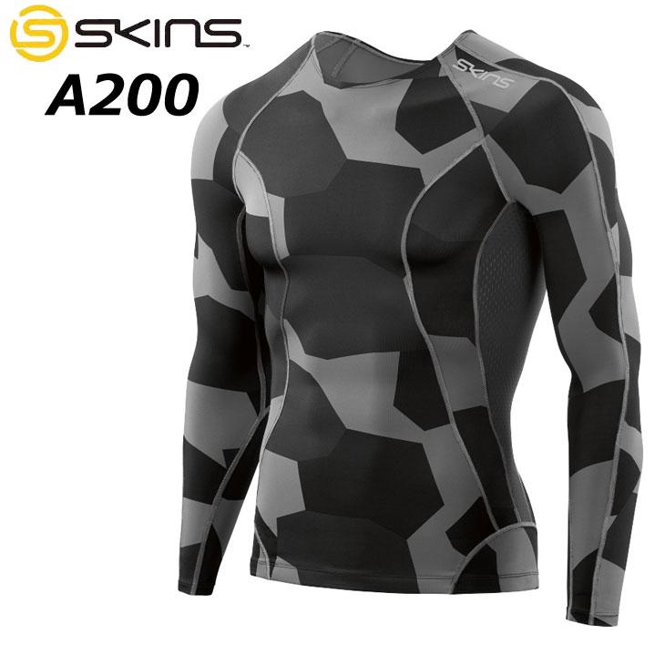 SKINS スキンズ A200 DNAMIC CORE メンズ ロングスリーブトップ SKINS スキンズ A200 DNAMIC CORE メンズ ロングスリーブトップ