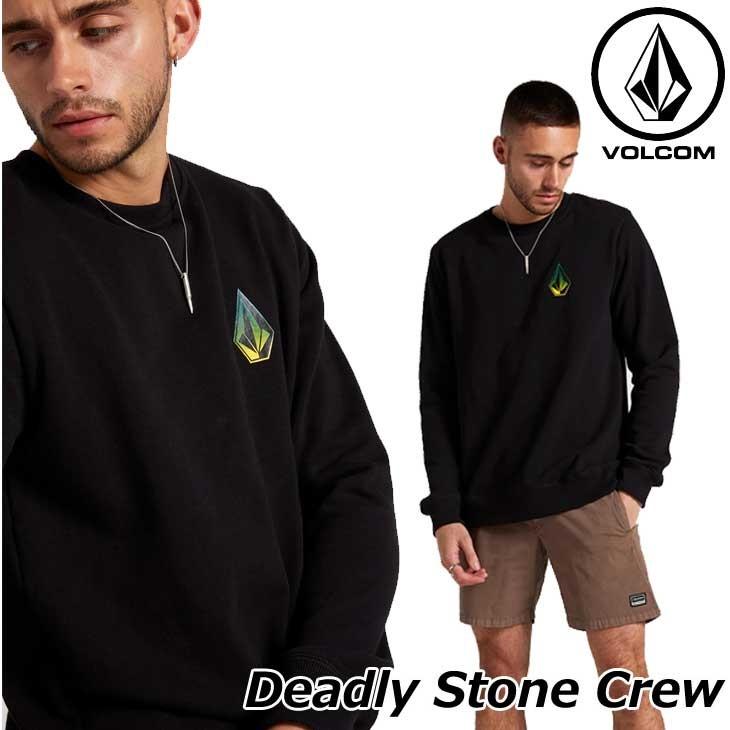 VOLCOM クルーネック ボルコム トレーナー VOLCOM ボルコム トレーナー Deadly Stone Crew クルーネック