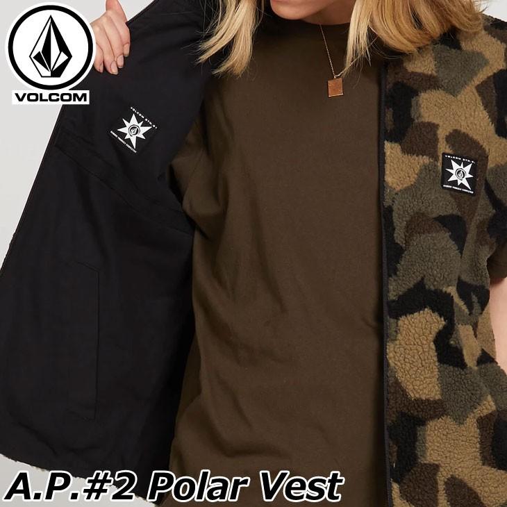 VOLCOM（ボルコム） メンズA.P.#2 Polar Vest リバーシブルベスト