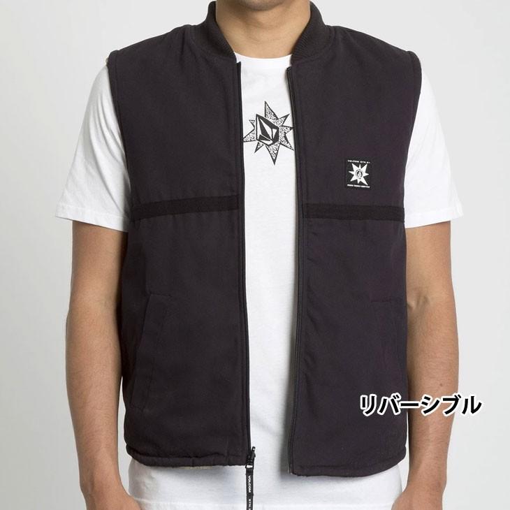 VOLCOM（ボルコム） メンズA.P.#2 Polar Vest リバーシブルベスト