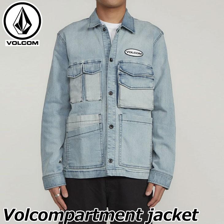 ボルコム VOLCOM メンズVolcompartment jacket デニム ジャケット A2101909 【返品種別OUTLET】｜fleaboardshop