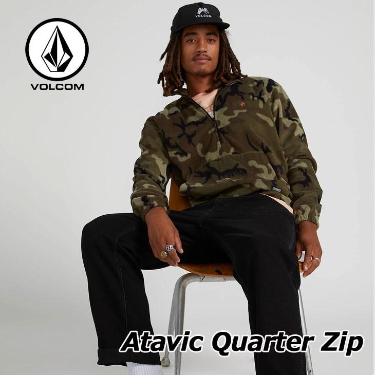 VOLCOM（ボルコム） メンズ ジップフリース Atavic Quarter Zip