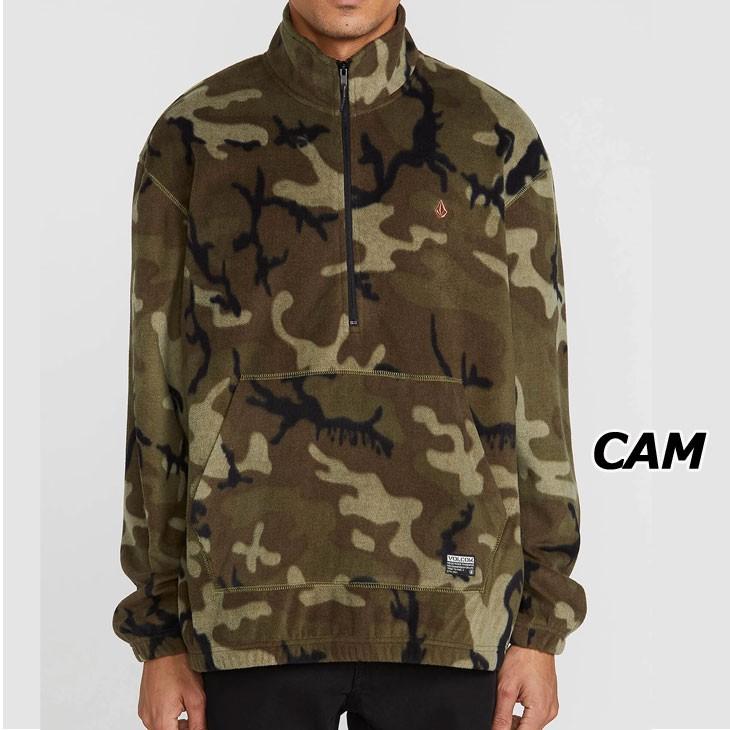 VOLCOM（ボルコム） メンズ ジップフリース Atavic Quarter Zip