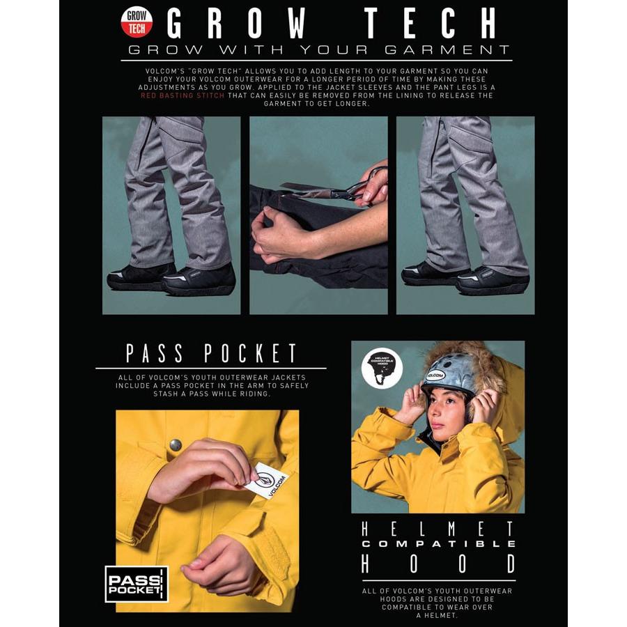 VOLCOM（ボルコム） 19-20 スノーウェア キッズ SO MINTY INS JACKET