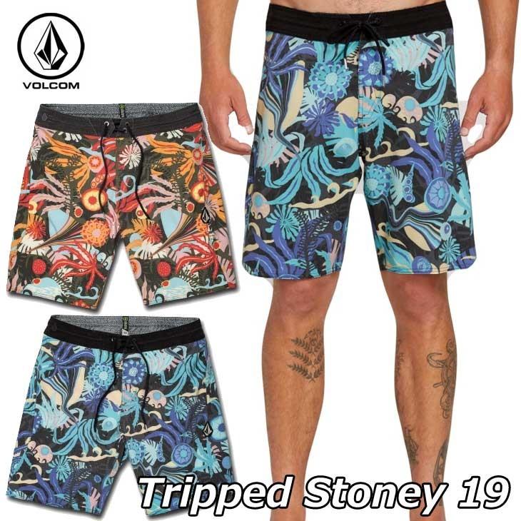 VOLCOM ボードパンツ　美品 VOLCOM（ボルコム） サーフパンツ Tripped Stoney 19 メンズ ボード