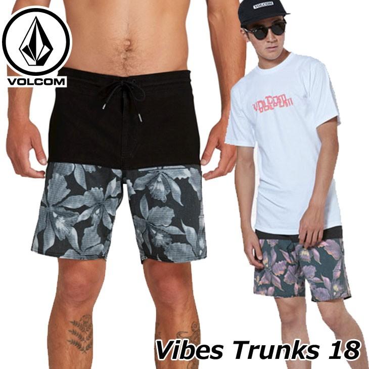 volcom ボルコム サーフパンツ Vibes Trunks 18 メンズ ボードショーツ A2511902 【返品種別OUTLET】｜fleaboardshop