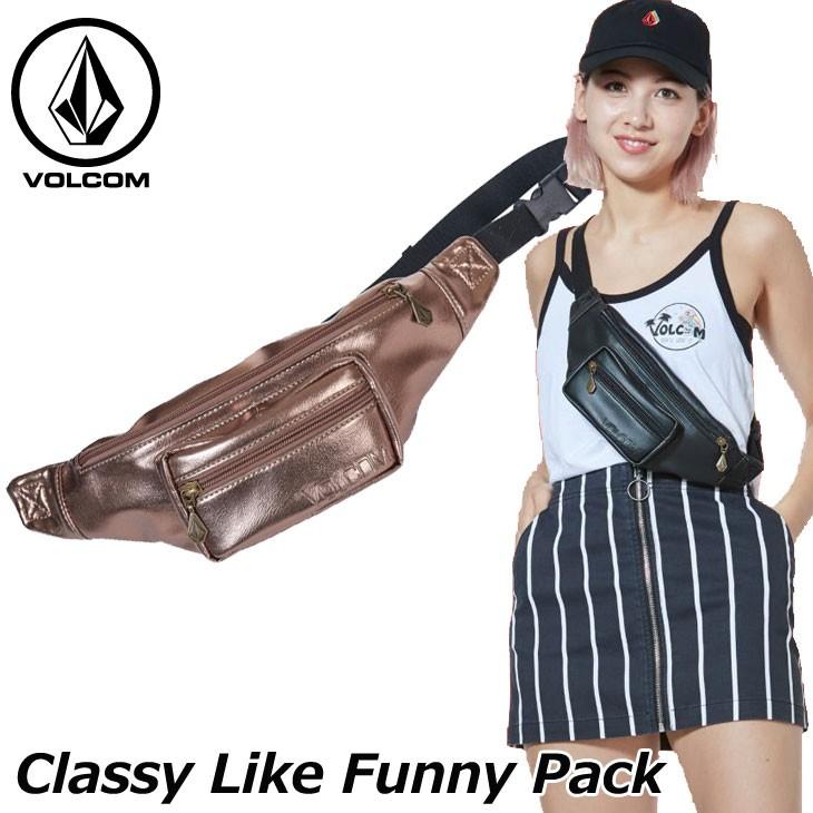 VOLCOM（ボルコム） レディース ウエストバッグ Classy Like Funny 
