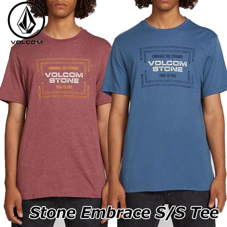 volcom ボルコム tシャツ メンズ Stone Embrace S/S Tee 半袖 A5721908 【返品種別OUTLET】｜fleaboardshop