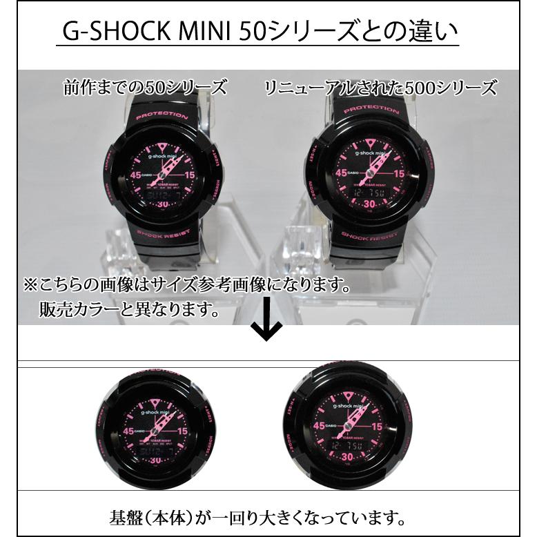 G-SHOCK カシオ MINI 【GMN-500-7B2JR 】カラー【WHITE】【日本正規品