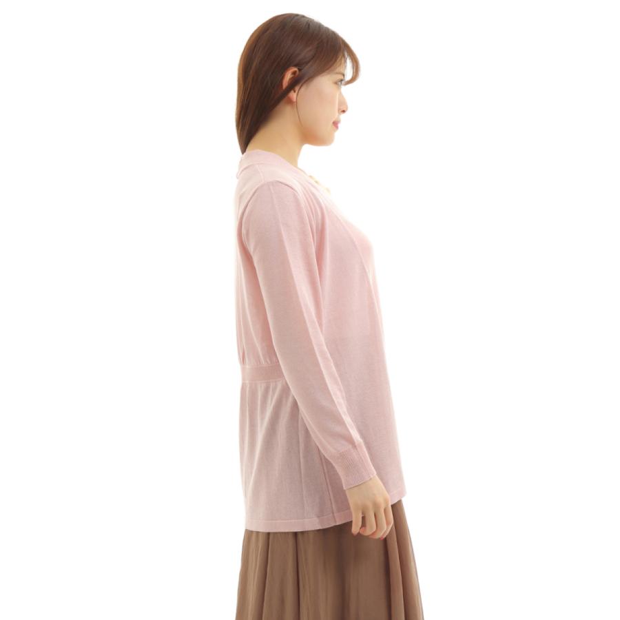 シルク混天然成分由来抗菌防臭素材使用トッパーカーディガン |  | 05